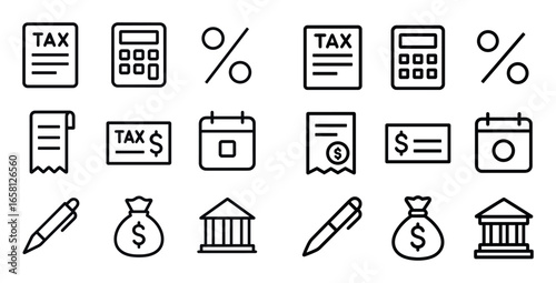 Finance Icon Set