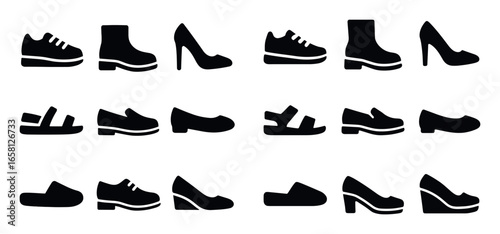 Footwear Icon Collection