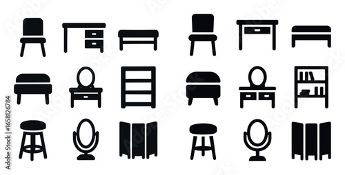 Bedroom Furniture Icons