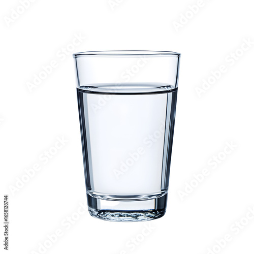 Wallpaper Mural Pure and Essential Glass of Drinking Water - Refreshing Hydration Image Torontodigital.ca