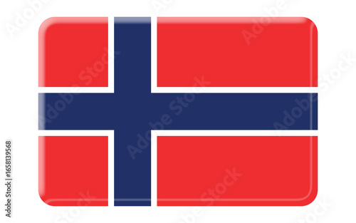 Flag of the Kingdom of Norway | 3D Norway Flag