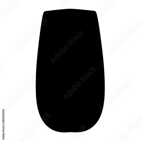 Wine glasses vector silhouette