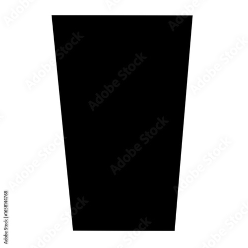Wine glasses vector silhouette