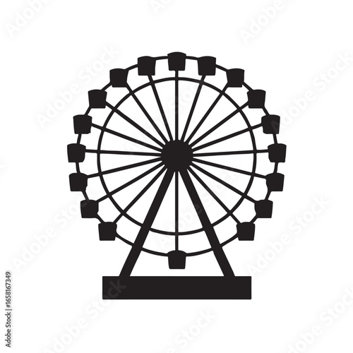 Oktoberfest Ferris Wheel Munich Vector