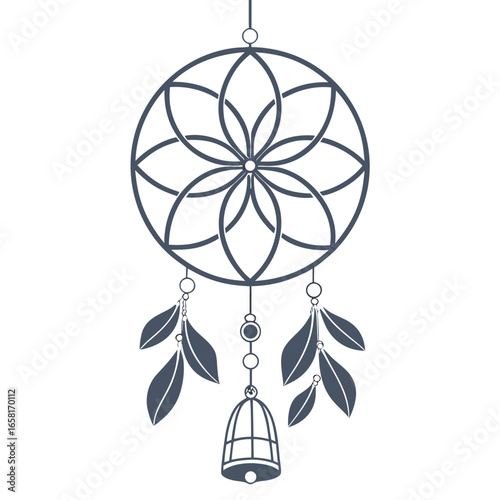 Dreamcatcher Design Elegant & Simple