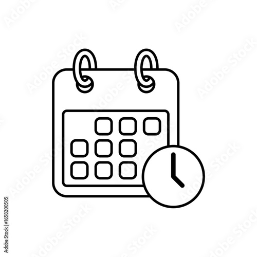 Icon a booking, isolated against a clean background.