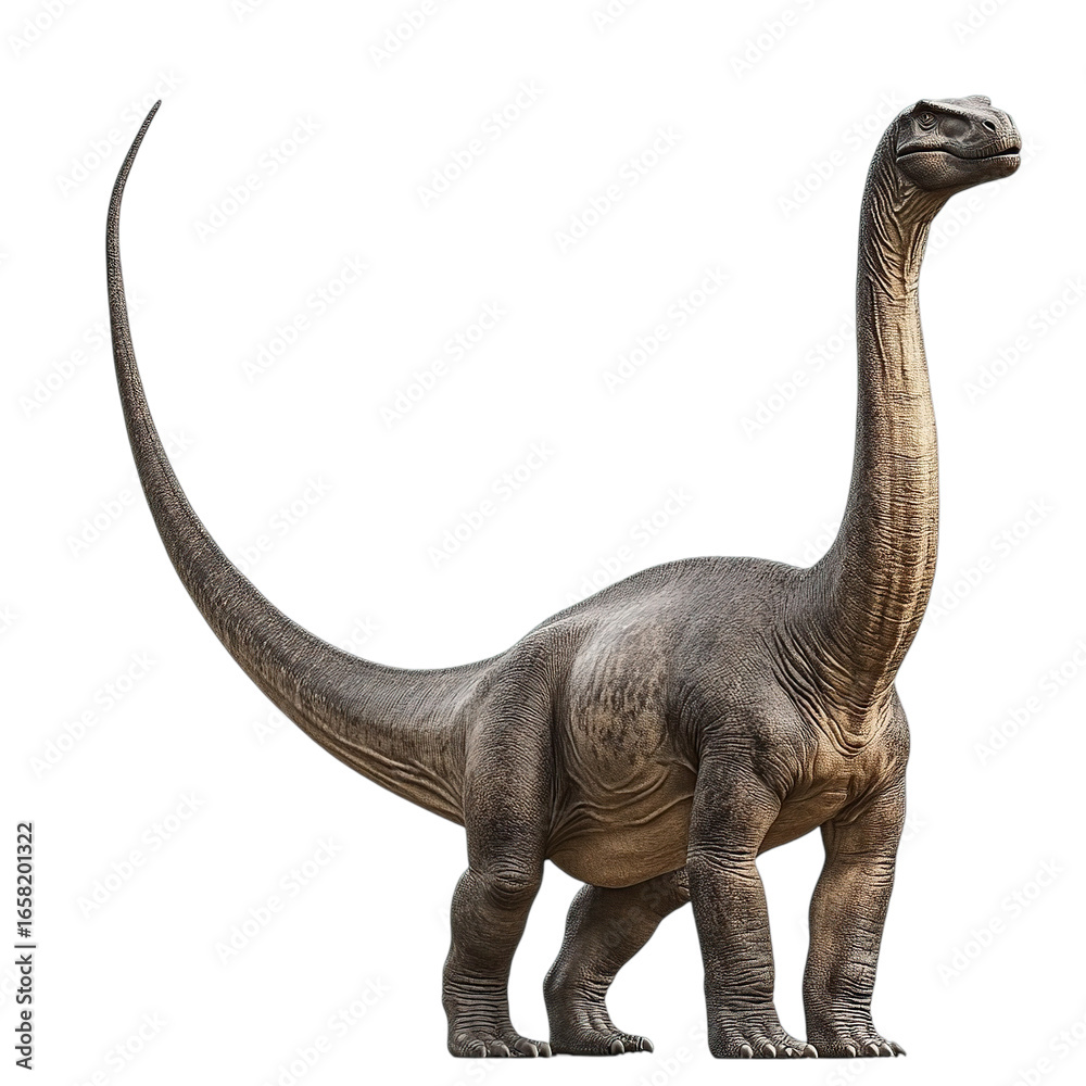 Obraz premium Mamenchisaurus Dinosaur Illustration