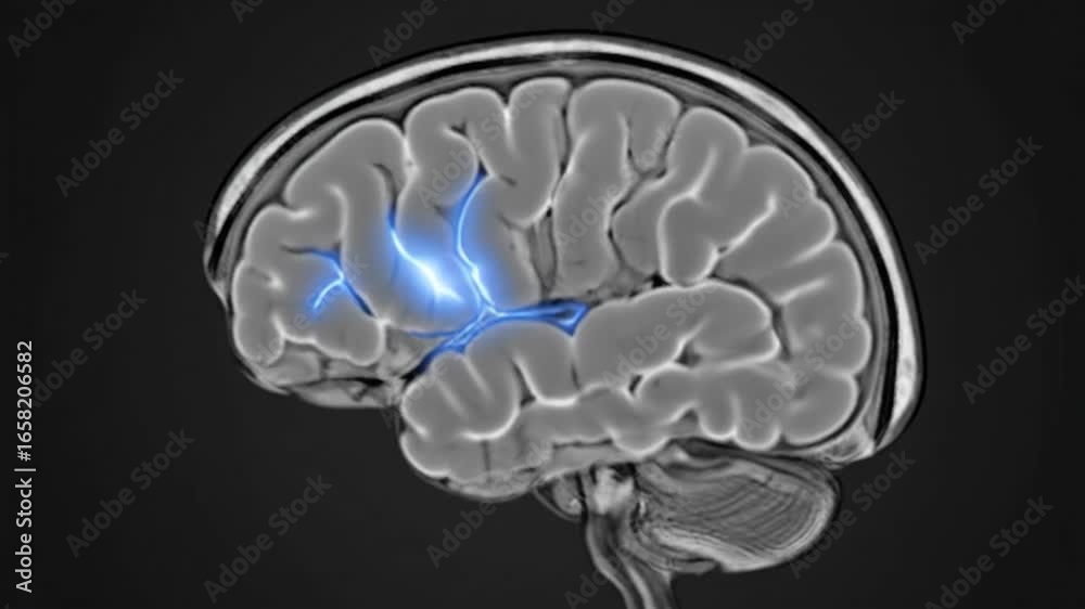 Active Brain CT Scan: Prefrontal Cortex - A detailed CT scan of a human ...