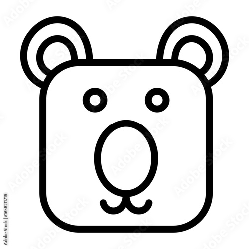 koala icon design