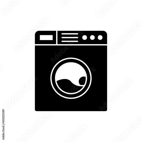 Icon a laundry, isolated against a clean background.