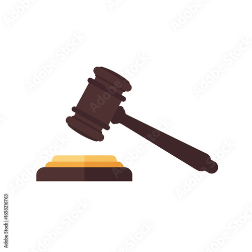 Gavel and Sound Block Justice, Law, Auction, Court, Verdict