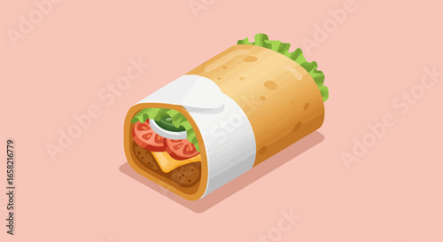 sandwich with ketchup