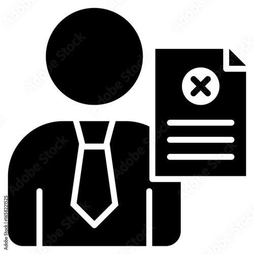 Dismissal Glyph Icon