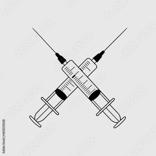 syringe with needle