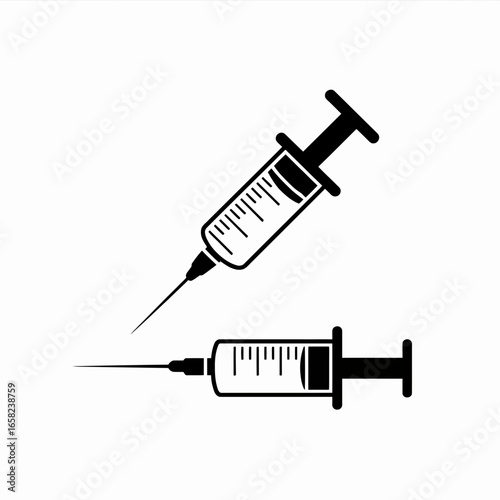 syringe with needle