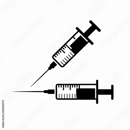 syringe with needle