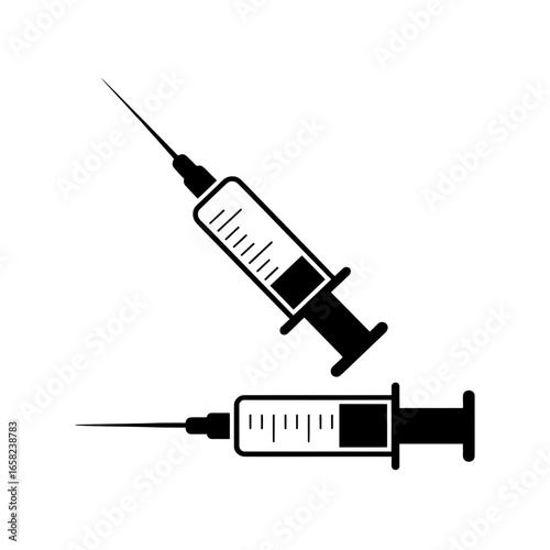 syringe with needle