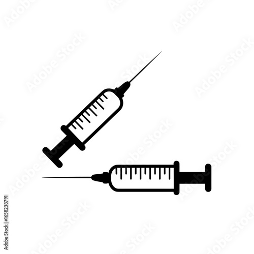 syringe with needle