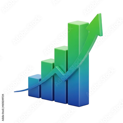 Growth chart isolated on transparent background Free Download Growth chart isolated on transparent background - GFXLoad