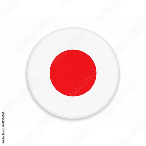  japan flag waving in wind isolated on transparent png 