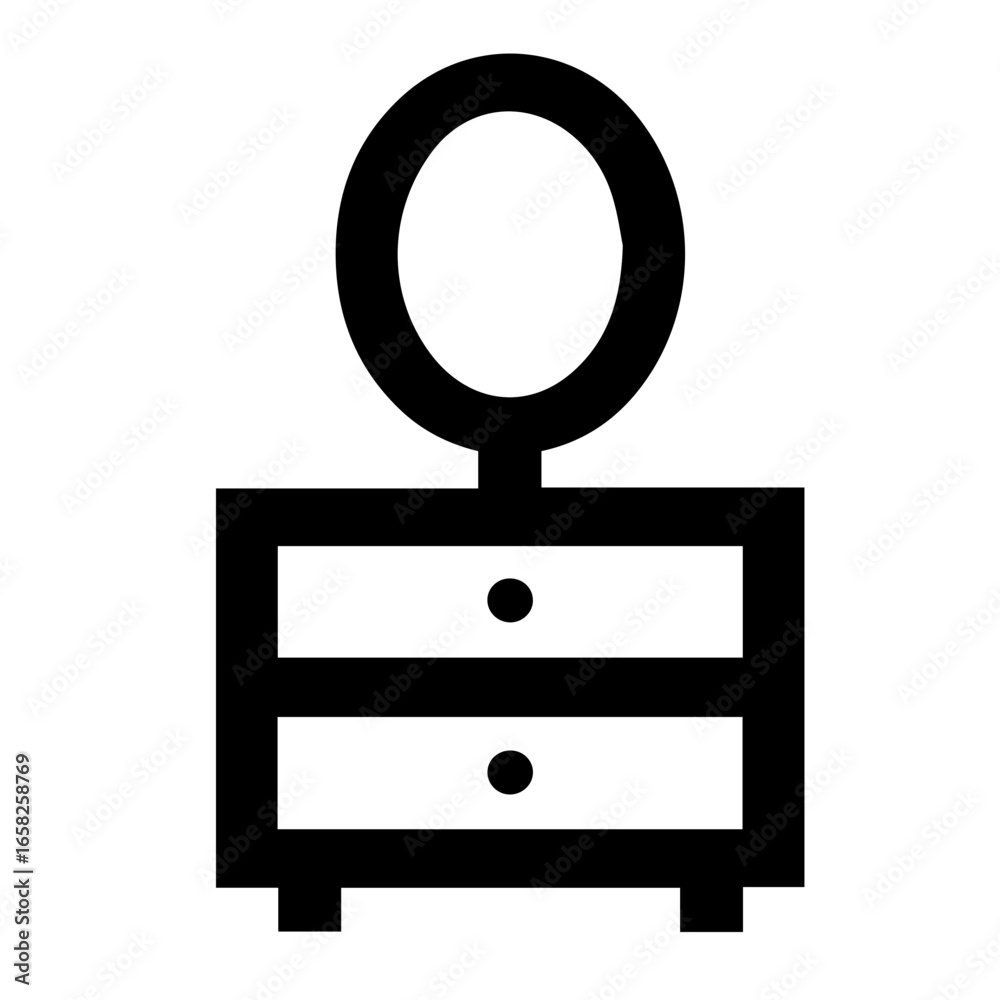 Obraz premium icon Dresser