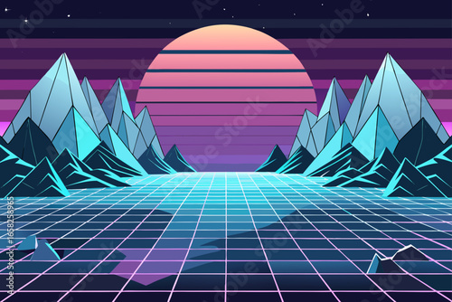 Obsidian Delta Background