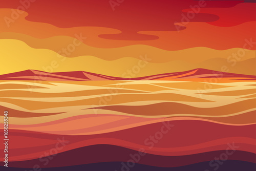 Tranquil Seabed Field Background