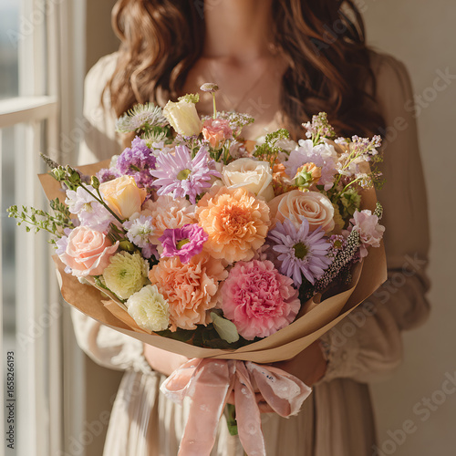 wedding, bouquet, bride, flowers, flower, dress, rose, bridal, love, pink, roses, marriage, hand, woman, beauty, holding, married, ceremony, celebration, romance, floral, hands, ring, groom, bunch
