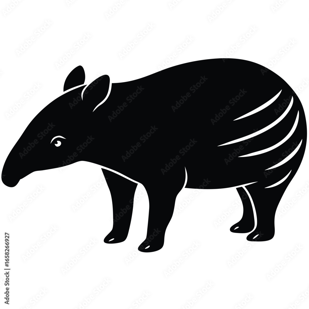 Obraz premium pig vector