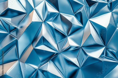 blue glass background