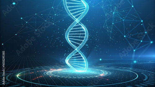 dna molecule background