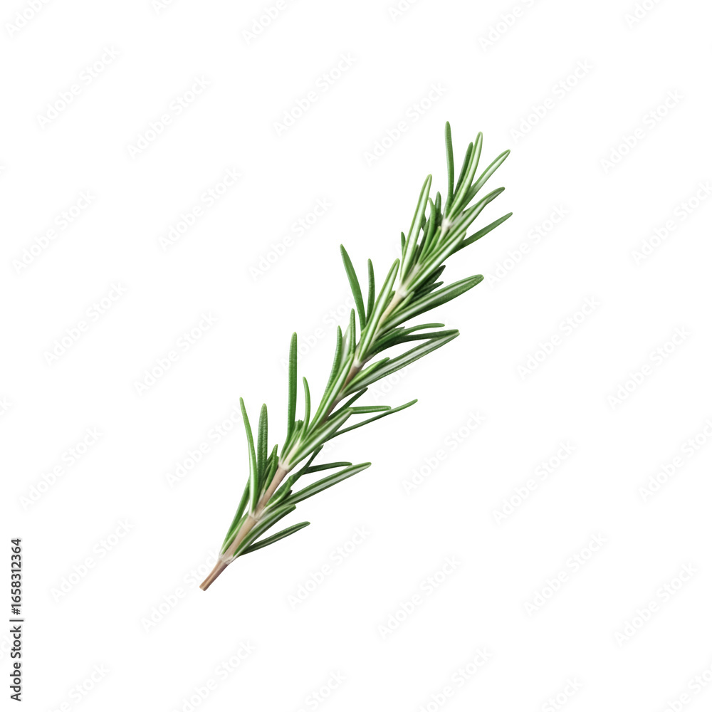 Fototapeta premium Fresh green rosemary leaves