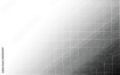 Wallpaper Mural Halftone twisted grunge pattern design. Torontodigital.ca