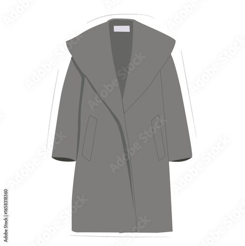 long winter coat warm fashion.winter coat