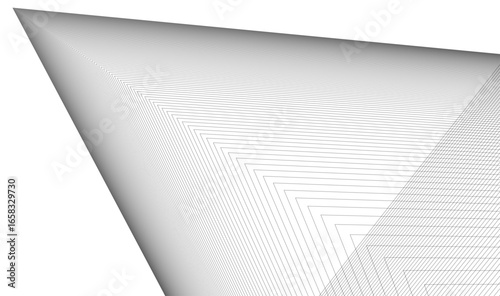 Abstract linear architecture vector 3d background
