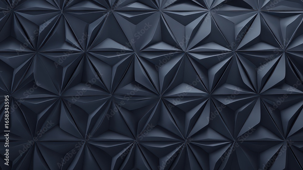 Fototapeta premium Dark Geometric Pattern Background