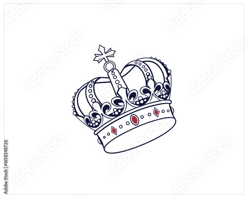 King Crown Vector Free SVG Download