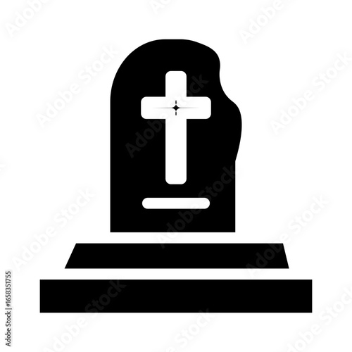 tombstone glyph icon