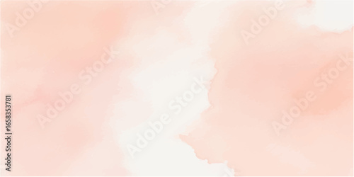 Elegant Peach Blush Watercolor Wash Background – Subtle Handcrafted Texture for Luxury Branding, Wedding Stationery, and Feminine Digital Projects