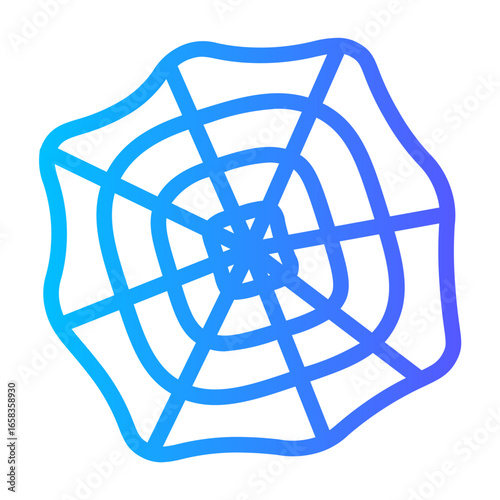 spider webs gradient icon