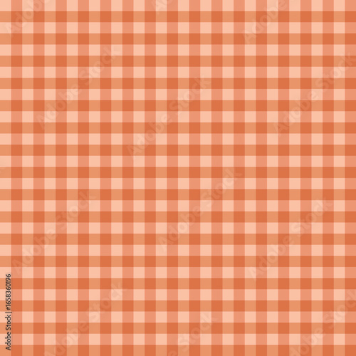 Cute fashion seamless pattern in style of picnic. Scottish tartan gingham plaid graphic texture for fabric, wrapping paper, package, banner, card. Classic textile print imitation