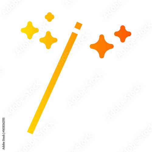 magic wand gradient icon