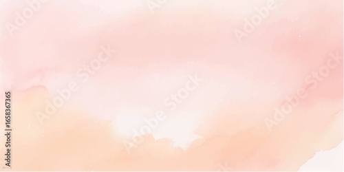 Soft Peach Pink Watercolor Gradient Texture – Hand Painted Artistic Background for Invitations, Branding, and Elegant Digital Designs