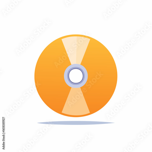 Compact disc vector illustration