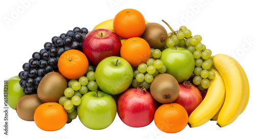 Photos Isolated Fruit Assortment