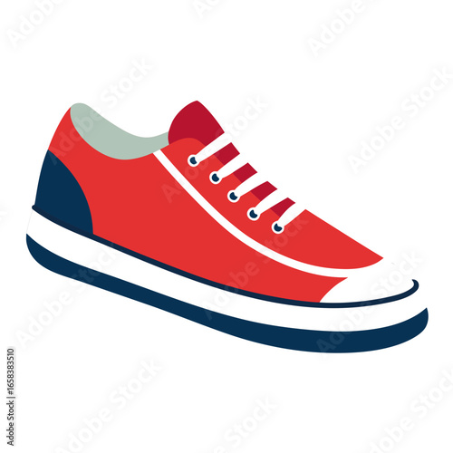 sport shoes isolated on white