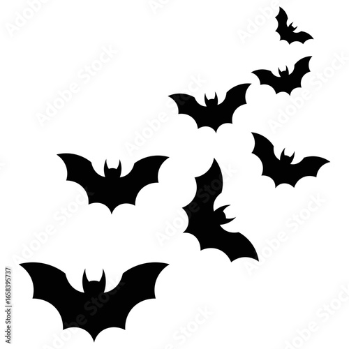 Halloween Bat Silhouette