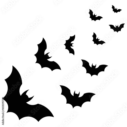 Halloween Bat Silhouette