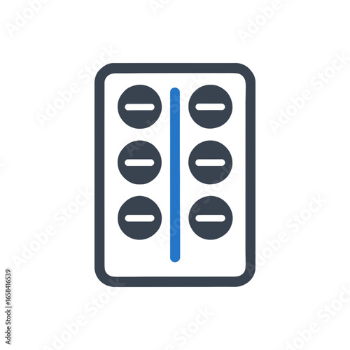 Pill Blister Pack Icon