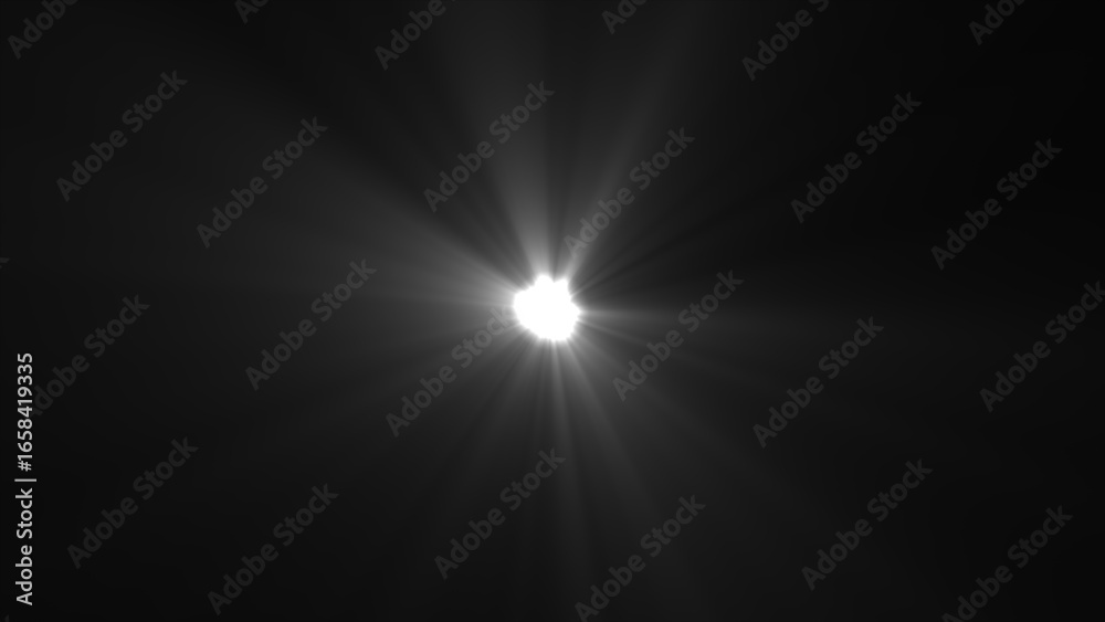 Obraz premium Light flare, Glowing light explodes. Light effect. ray. shining sun, bright flash. Special lens flare light effect illustration